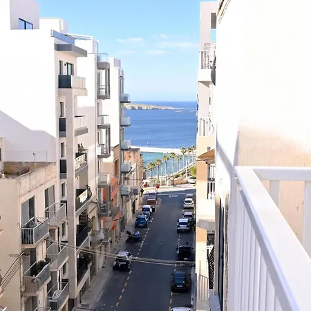 Camelia Seaview 1 Bd In St Paul Bay - Happy Appartement