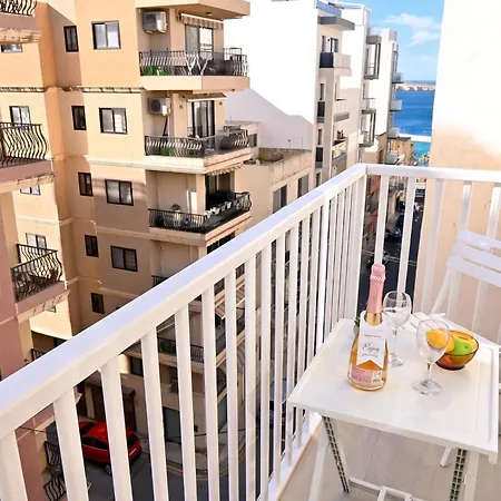 Appartement Camelia Seaview 1 Bd In St Paul Bay - Happy *